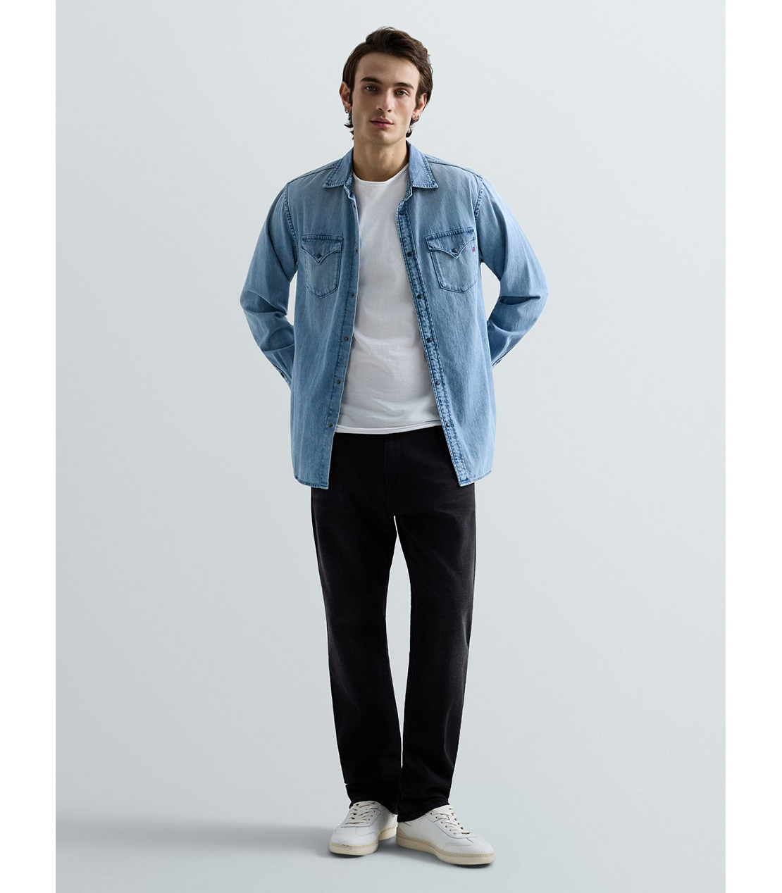 ヴィンテージメイク デニムシャツ 詳細画像 ライトブルー 2